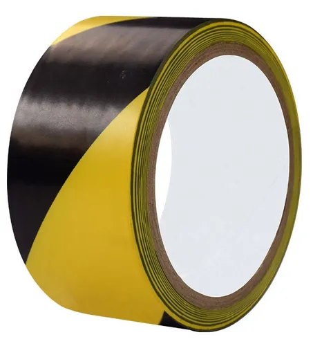 Produktbild rillprint Bodenmarkierungsband 50 mm x 33 m gelb/schwarz