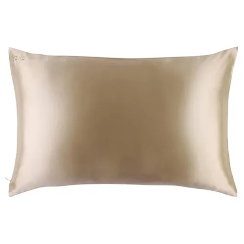 Slip Pure Silk Queen Pillowcase Caramel Kissen - Hochwertiger Kissenbezug aus reiner Seide für anti-aging, weniger Schlaffalten und geschmeidiges Haar. Klinisch bewiesen, um Hautfeuchtigkeit zu bewahren und Reibung um 43% zu reduzieren.