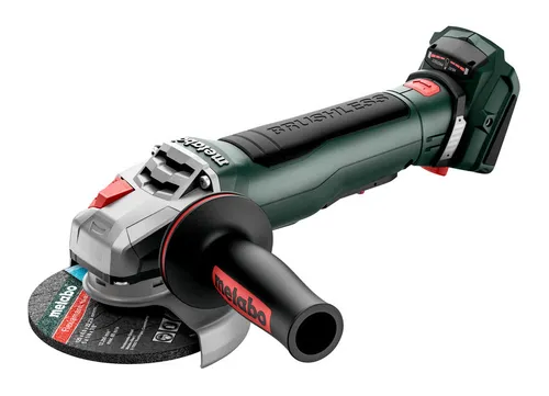 Metabo WPB 18 LT BL 11-125 Akku-Winkelschleifer 125 mm 18 V - Schleifmaschinen, leistungsstarker Akku-Winkelschleifer mit 125 mm Scheibendurchmesser für kabellose Flexibilität und hohen Komfort beim Arbeiten.