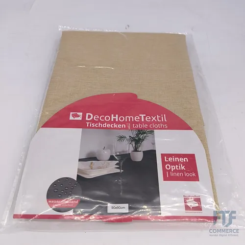 DecoHomeTextil Leinen Optik Farbe Größe wählbar -... DecoHomeTextil Leinen Optik