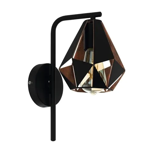 EGLO Wandlampe Carlton 4 in schwarz von EGLO