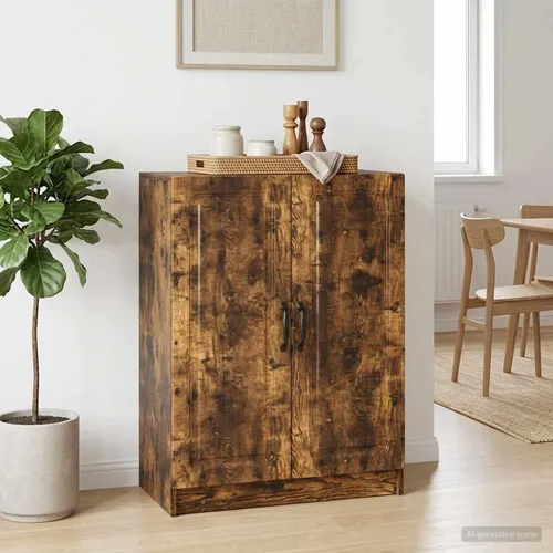 vidaXL Sideboard Geräucherte Eiche 66 x 34,5 x 87 cm