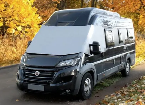 Carbest X-Trem Fahrerhaus-Außenisolierung Thermomatte, grau, 1-teilig für VW T6 ab Bj. 2015