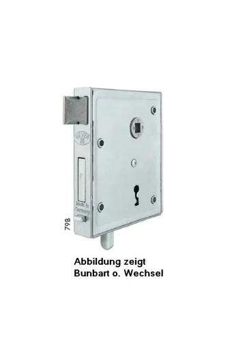 Bever & Klophaus Uni-Kastenschloss Buntbart 79BS