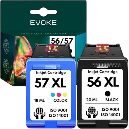 HP 56 57 Tintenpatronen Set für Deskjet & Officejet