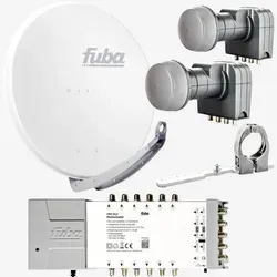 Fuba DAA 850 W Satellitenschüssel Komplettset von Fuba