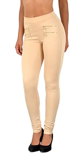 ESRA Damen High Waist Hose Stretch Skinny J189 - Stylische High Waist Skinny Jeans für Damen in verschiedenen Farben und Größen. Bietet perfekten Sitz und angenehmen Tragekomfort für jeden Tag. Entdecken Sie auch andere Modelle!