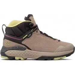 Garmont Groove Mid G-Dry Damen Wanderschuhe - Schwarz/Beige - Größe 36 - Leichte, knöchelhohe Wanderschuhe für Damen, ideal für Trekking und Alltag. Mit wasserdichter G-DRY-Membran und stabiler Vibram-Sohle für optimalen Komfort und Halt.