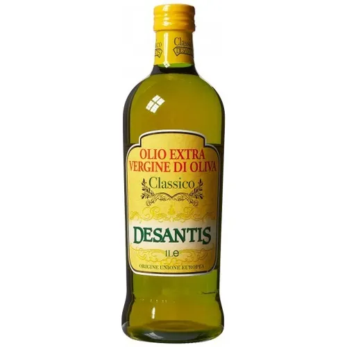 De Santis Classico Extra Natives Olivenöl 1L - Italienisches Olivenöl der Spitzenklasse, kaltgepresst für intensiven Geschmack und hochwertige Ernährung.