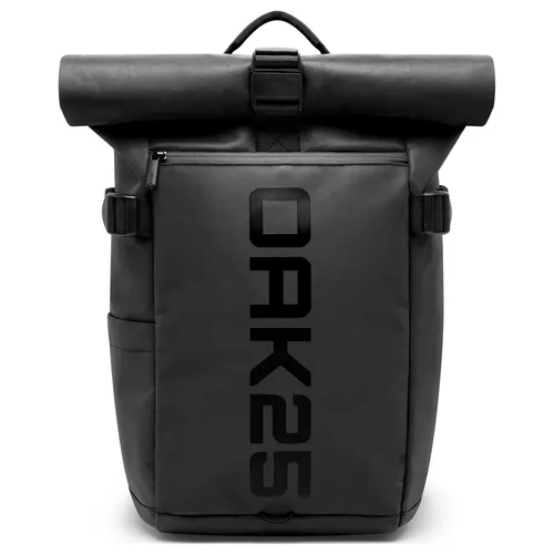 OAK25 Luminite Rolltop Rucksack – Reflektierender Tagesrucksack für Arbeit & Uni - Sicher unterwegs: 360° reflektierendes Material für optimale Sichtbarkeit bei Dunkelheit. Flexibles Volumen von 16-19L und durchdachte Organisation für Laptop und Essentials – ideal für Pendler und Ausflüge.
