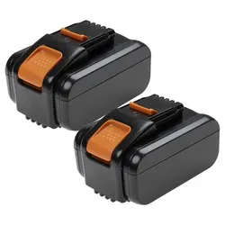EXTENSILO 2x Akku für DeltaFox Grizzly 2040, 2020 (5000 mAh, Li-Ion, 20 V)