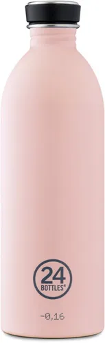 24Bottles Urban Bottle Stone Dusty Pink 500ml - Die 24Bottles Urban Bottle in Stone Dusty Pink (500ml) ist eine leichte Edelstahl-Trinkflasche mit modernem Design. Mit einem Gewicht von nur 117g ist sie ideal für unterwegs und bietet eine griffige Oberfläche.