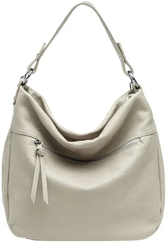 Caspar Schultertasche Damen Leder Schultertasche Mini Shopper - PREMIUM LINE - Modell No.795, robust, elegant & unempfindlich - 100% Echtleder - Handmade in Italy