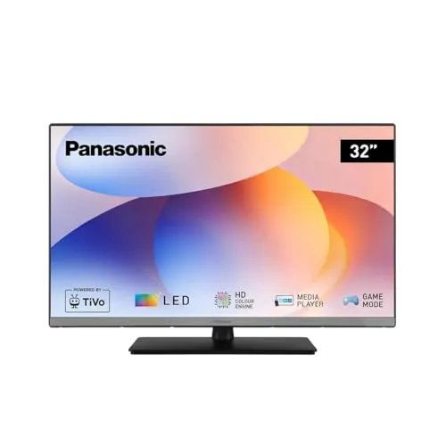 Panasonic TB-32S40AEZ - 32 Zoll HD LED Smart TV, TiVo, Google- und Alexa-Sprachsteuerung, Gaming-Modus für ein außergewöhnliches visuelles Erlebnis