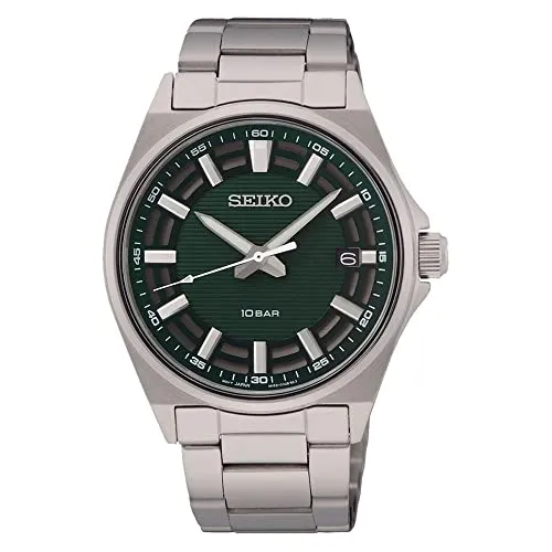Seiko Herren-Uhr SUR503P1 in silber von Seiko