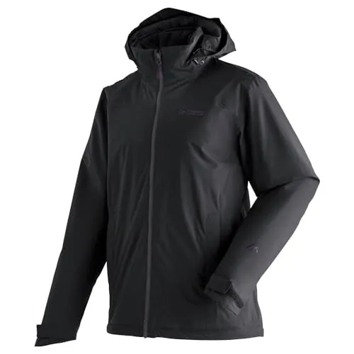 Maier Sports Metorthermrec Men black (M10900) - Wetterfeste Funktionsjacke - Funktionsjacken für Herren, ideal für Outdoor-Aktivitäten mit mTEX 10.000 Membrane: atmungsaktiv, wasserdicht und winddicht sowie 100% aus recyceltem Material für umweltbewusste Abenteuer.