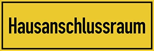 Hausanschlussraum, Alu, 300x100 mm