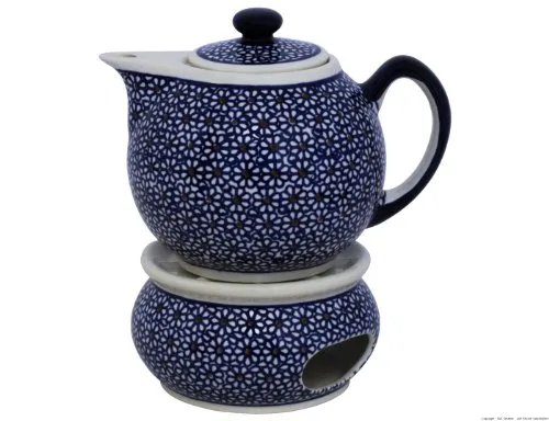 Original Bunzlauer Keramik in blau von Bunzlauer Keramik