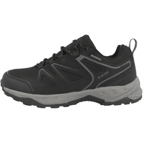 HI-TEC Freizeitschuhe O010709-021 Hi-Tec Saunter schwarz - Wanderschuhe mit optimalem Halt und wasserdichtem Schutz, ideal für Abenteuer in der Natur – bequem und stylisch für jeden Trail.