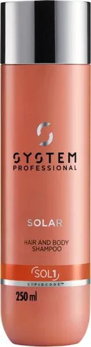 Wella System Professional EnergyCode Sol 1 Hair & Body Shampoo 250ml - Shampoos, revitalisierendes 2-in-1 Shampoo für Haare und Körper, spendet Feuchtigkeit und sorgt für ein frisches Gefühl.