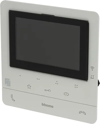 Bticino 344682 INTERPHONE VIDÉO WIFI SMART INDOOR MONITOR, 2 fils, écran couleur