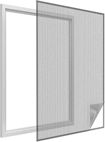 Easy Life Fenster-Insekten-/Fliegengitter, 300 x 150 cm, Insektenschutz, kürzbar