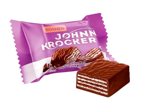 ROSHEN „Johnny Krocker Milk“ – Waffeln mit Milchcremefüllung – 1 kg lose