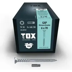 Gap 6,0 X 70 (100 Stk.) von TOX