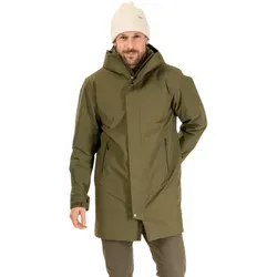 Bergans Urban Insulated Shell Coat Men - Dunkelgrün - Mäntel & Parkas für Herren, wasserdicht und winddicht mit Bergans ArcticInsulation für optimale Wärme und Atmungsaktivität, ideal für Outdoor-Aktivitäten in der kalten Jahreszeit.