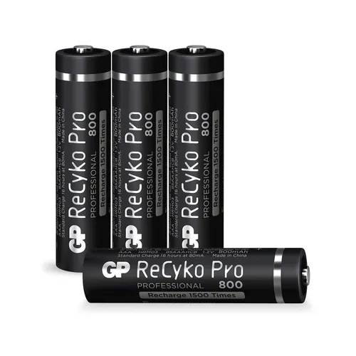 1x4 GP ReCyko Pro NiMH Akkus AAA/Micro 800mAh Pro von GP Batteries