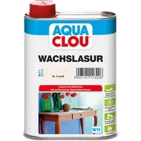 Produktbild Aqua Clou Wachslasur Weiß 250 ml