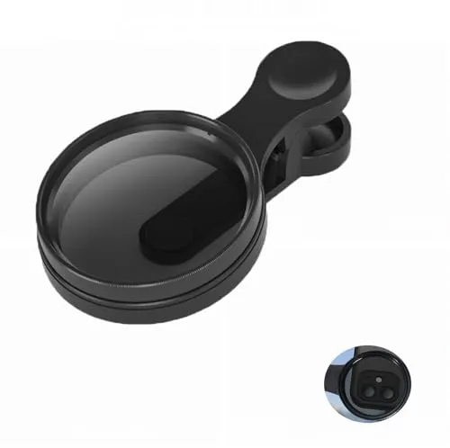 Polarisationsfilter für Handykamera,52mm Cpl Filter Objektivset,Kamera Filter Handykamera Professionelle Outdoor Fotografie Für Smartphones,Reduziert Blendung,Intensiviert Farben