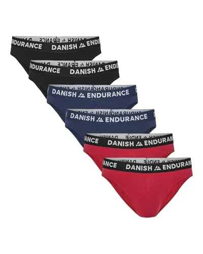 BAMBOO BOXER BRIEFS in rot von DANISH ENDURANCE