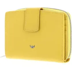 Golden Head Madrid RFID Protect Billfold Coin Wallet in gelb von Golden Head