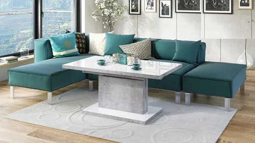 Mazzoni Aston Ausziehbarer Couchtisch 120/200cm