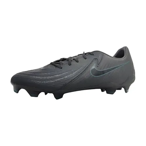 Nike Herren Phantom Gx II Academy FG/MG Laufschuh – Black/Deep Jungle, 38.5 EU - Fußballschuhe für natürliche und synthetische Oberflächen, mit gepolsterter Innensohle und besserem Ballgefühl durch weiches Obermaterial.