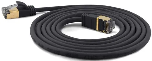 Wantec SSTP-Patchkabel Cat.6A sw 7204 sw 3,0m (RJ45) SSTP-Patchkabel