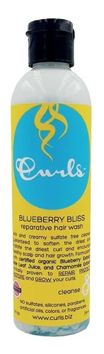 Curls Blueberry Bliss Reparative Hair Wash 236ml