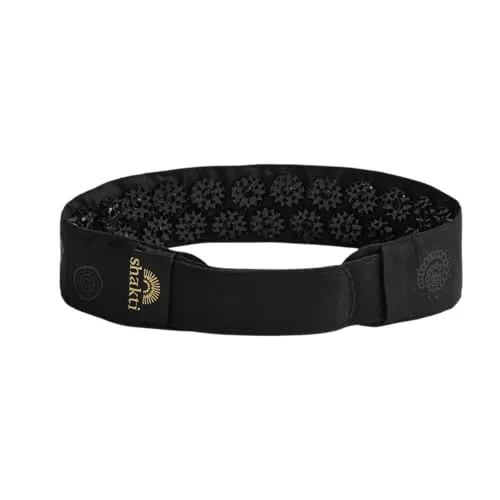 Shakti Mat Akupressur Stirnband in schwarz von Shakti Mat