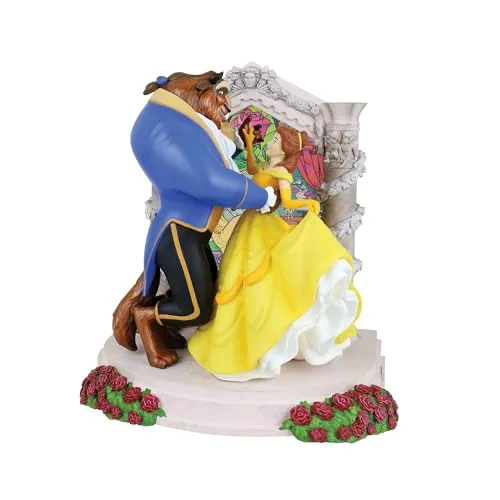 Disney Showcase Collection Belle & Beast Light Up Figurine
