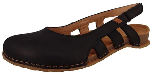 El Naturalista N5817 Panglao Black Ballerina schwarz 37 EU - Modische Ballerina in Größe 37, aus hochwertigem Leder mit Comfort-Last für höchsten Tragekomfort. Ideal für entspannte Wanderungen und den Alltag.
