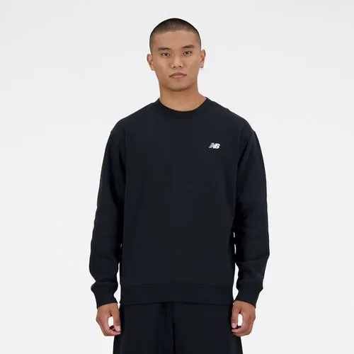 NEW BALANCE Herren Kapuzensweat Sport Essentials Fleece Crew - Shirts & Tops, weiches Fleece-Material und entspannte Passform für höchsten Tragekomfort im Alltag.