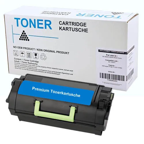 Toner für Lexmark Optra E MS MX S T X Reihen E 120 230 250 260 330 350 360 450