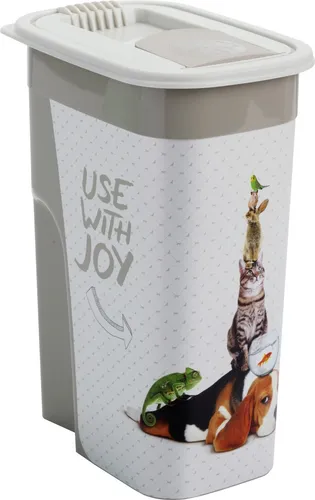 Rotho Tierfutterbehälter Schüttdose Flo 4,1 L von Rotho