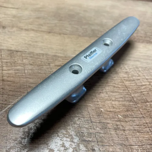 Pfeiffer Marine 160mm Aluminium Klampe Belegklampe Bootsklampe Festmacherklampe