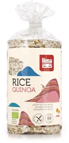 LIMA Reiswaffeln mit Quinoa, 6er Pack (6 x 100 g) von lima