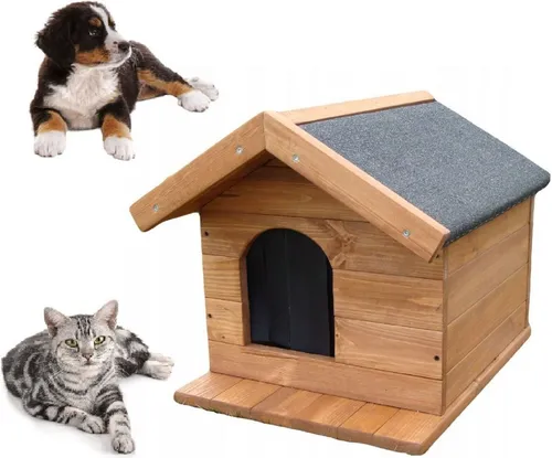 Produktbild Isolierte Hundehütte 50x45x53 cm für kleine Hunde