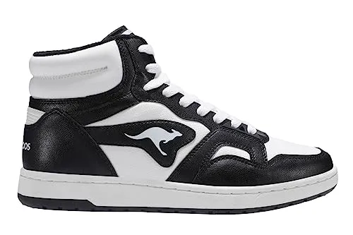 KangaROOS Trainingsschuh Laufschuh schwarz 44 EU - Sneaker in Größe 44 EU, ideal für Training und Freizeit mit atmungsaktivem Textil und rutschfester Gummisohle für optimalen Halt.