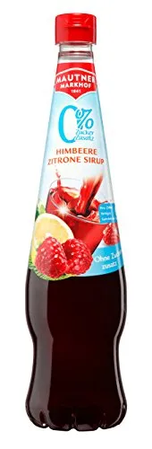 Mautner Markhof Himbeer Zitrone 0% Zucker Sirup 6x 700ml