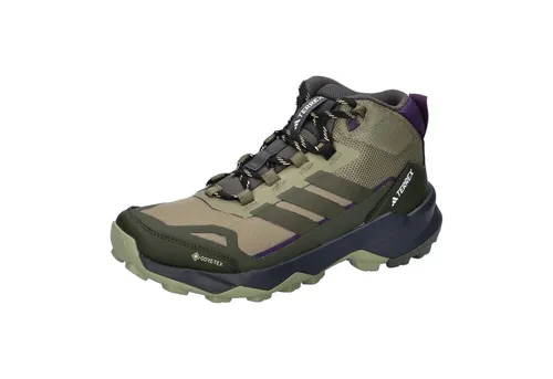 adidas Damen Terrex Skychaser AX5 Mid Gore-TEX Wanderschuhe - Wanderschuhe mit regulärer Passform, ausgestattet mit Gore-TEX für wasserdichte Atmungsaktivität und einer leichten LIGHTMOTION EVA-Zwischensohle für optimalen Komfort.